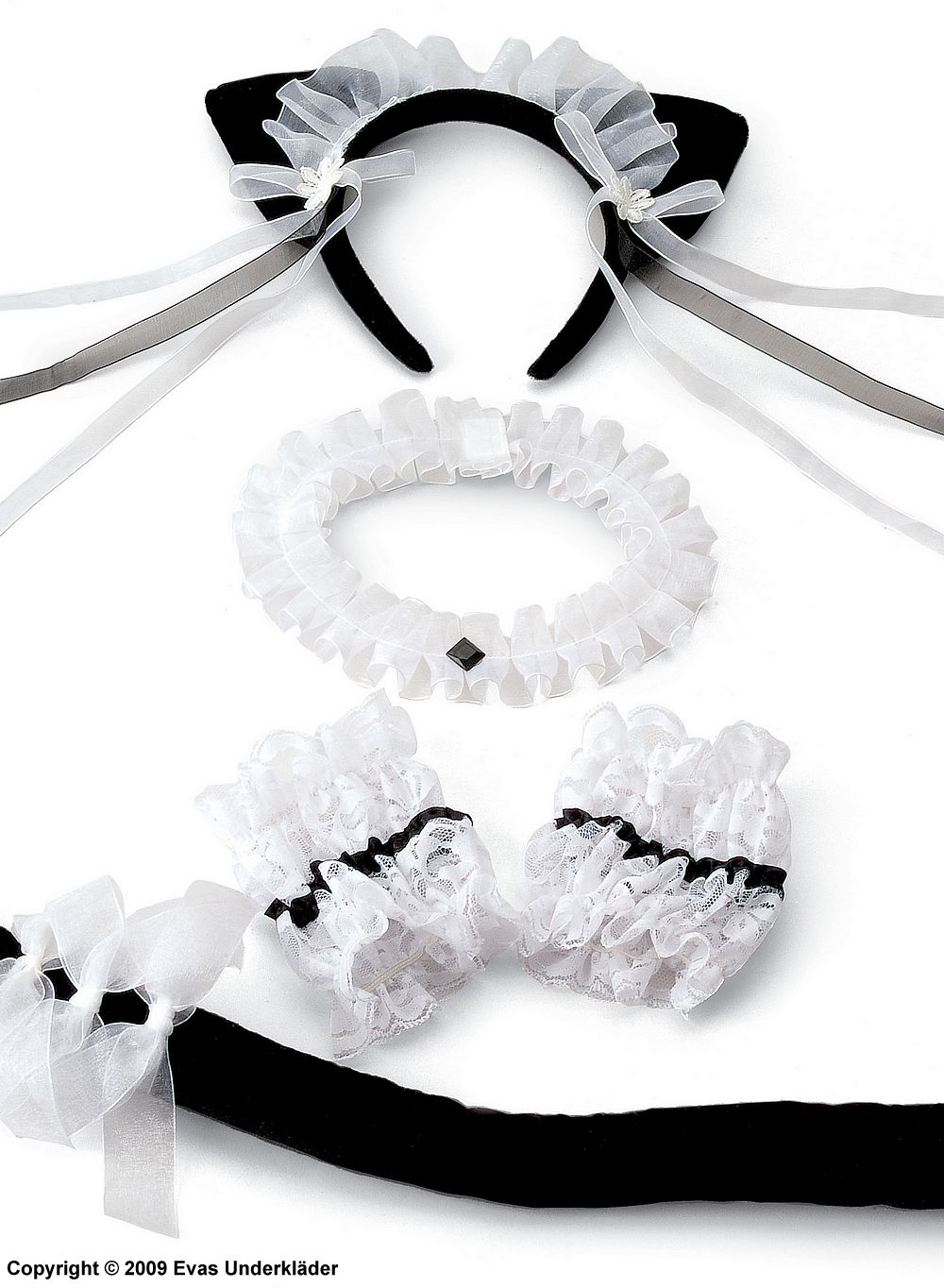 Accessory set for sexy cat